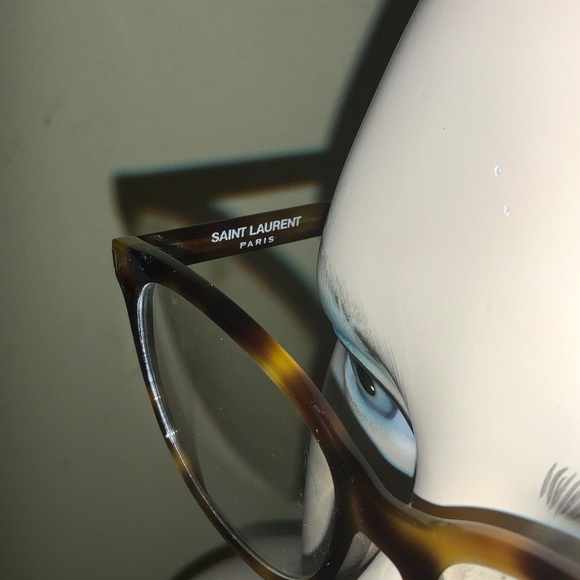 Saint Laurent tortoise Eyeglasses frame 53[]17 145. Comes with dust bag. NWT. - Picture 4 of 6